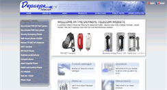 Desktop Screenshot of depaepe.com